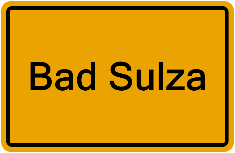 Handelsregister Bad Sulza